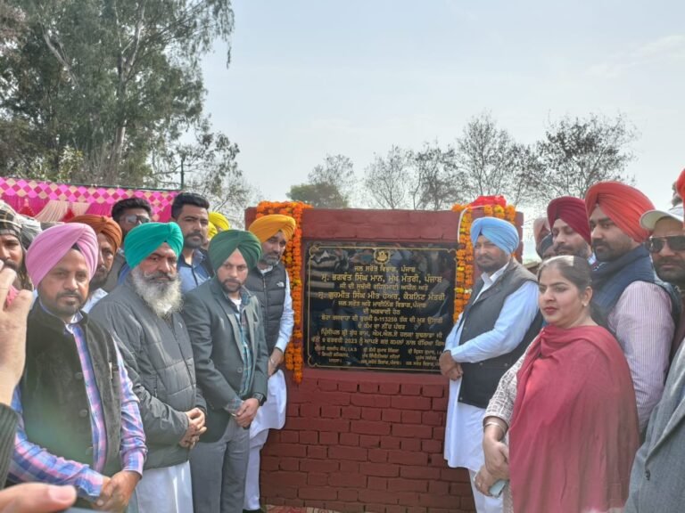 ਵਿਧਾਇਕ ਬੁੱਧ ਰਾਮ ਵੱਲੋਂ 30 ਕਰੋੜ ਦੀ ਲਾਗਤ ਵਾਲੇ ਬੋਹਾ ਰਜਬਾਹਾ ਨੂੰ ਪੱਕੀ ਕਰਨ ਦੇ ਪ੍ਰੋਜੈਕਟ ਦਾ ਉਦਘਾਟਨ