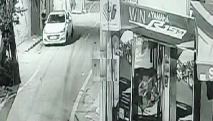 ਅੰਮ੍ਰਿਤਸਰ ‘ਚ 2 ਨੌਜਵਾਨਾਂ ਨੇ ਪੈਟਰੋਲ ਪਾ ਕੇ ਖੜ੍ਹੀ ਕਾਰ ਨੂੰ ਲਗਾਈ ਅੱਗ, ਘਟਨਾ ਸੀਸੀਟੀਵੀ ‘ਚ ਹੋਈ ਕੈਦ