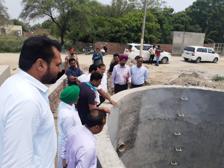 ਕੇਂਦਰੀ ਟੀਮ ਨੇ ਜਿਲ੍ਹੇ ਅੰਦਰ ਪਾਣੀ ਦੀ ਸਾਂਭ-ਸੰਭਾਲ ਲਈ ਚੱਲ ਰਹੇ ਕੰਮਾਂ ਦਾ ਲਿਆ ਜਾਇਜ਼ਾ, ਪ੍ਰਗਟਾਈ ਸੰਤੁਸ਼ਟੀ