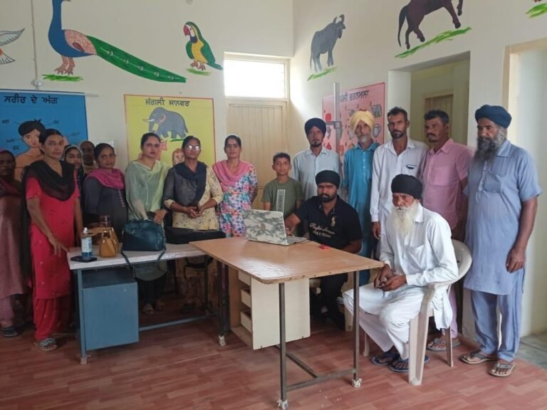 ਆਯੂਸ਼ਮਾਨ-ਭਵ ਮੁਹਿੰਮ ਅਧੀਨ ਸਿਹਤ ਬੀਮਾ ਕਾਰਡ ਬਣਾਏ