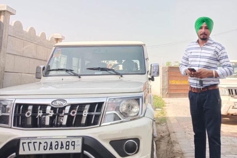 ਦਿਨ-ਦਿਹਾੜੇ ਬਲੈਰੋ ਚਾਲਕ ਦੇ ਗੋਲੀ ਮਾਰਕੇ ਕੀਤੀ ਹੱਤਿਆ ਤੇ ਲੁਟੇਰੇ ਗੱਡੀ ਲੈਕੇ ਫਰਾਰ