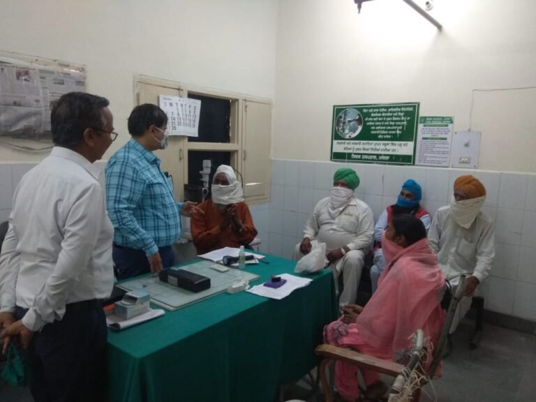 ਮਾਨਸਾ ਵਿਸ਼ਵ ਗਲੂਕੋਮਾ ਹਫ਼ਤਾ ਤਹਿਤ ਵਿਸ਼ੇਸ਼ ਸਕਰੀਨਿੰਗ ਕੈਂਪ ਲਗਾਇਆ