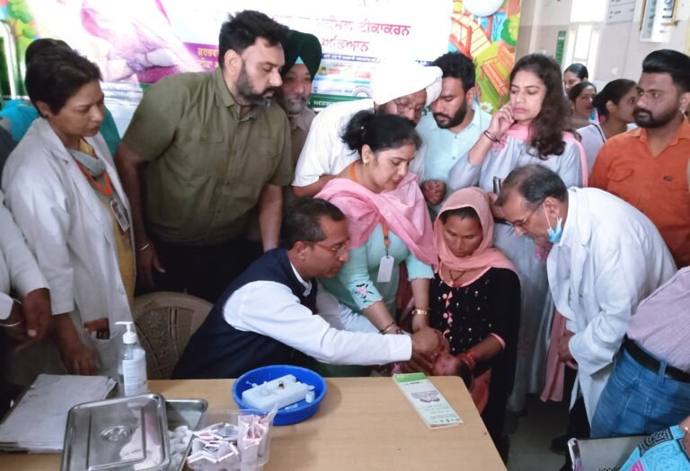 ਸਿਹਤ ਮੰਤਰੀ ਨੇ ਮਿਸ਼ਨ ਇੰਦਰਧਨੁਸ਼ ਤਹਿਤ ਲੱਗਣ ਵਾਲੇ ਟੀਕਾਕਰਨ ਦੇ ਦੂਜੇ ਗੇੜ ਦੀ ਕੀਤੀ ਸ਼ੁਰੂਆਤ