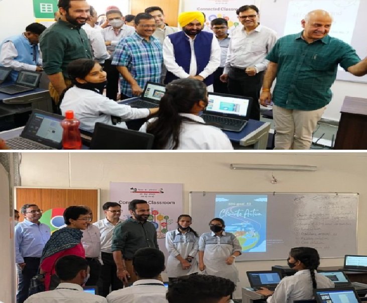 ਦਿੱਲੀ ਸਰਕਾਰ ਦੇ ਸਿੱਖਿਆ ਮਾਡਲ ਦੇ ਮੁਰੀਦ ਹੋਏ ਭਗਵੰਤ ਮਾਨ