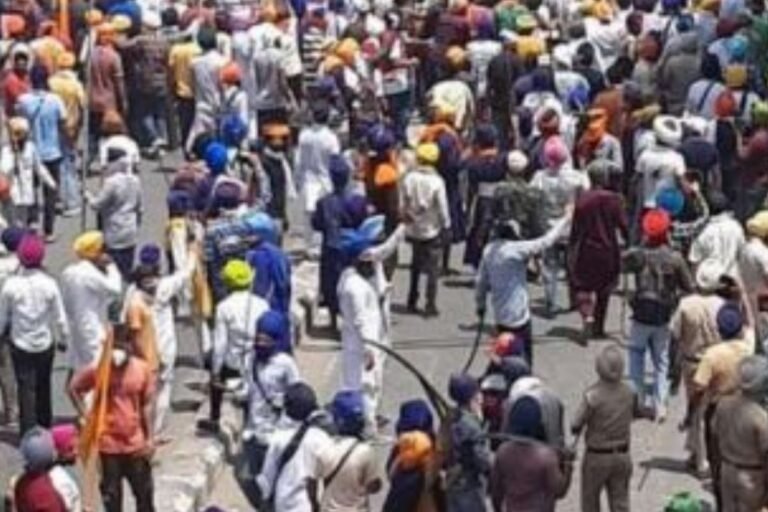 ਪਟਿਆਲਾ ਚ ਸਿੱਖ ਜਥੇਬੰਦੀਆਂ ਤੇ ਸ਼ਿਵ ਸੈਨਾ ਵਿੱਚ ਟਕਰਾਅ, ਹਾਲਾਤ ਤਣਾਅਪੂਰਨ