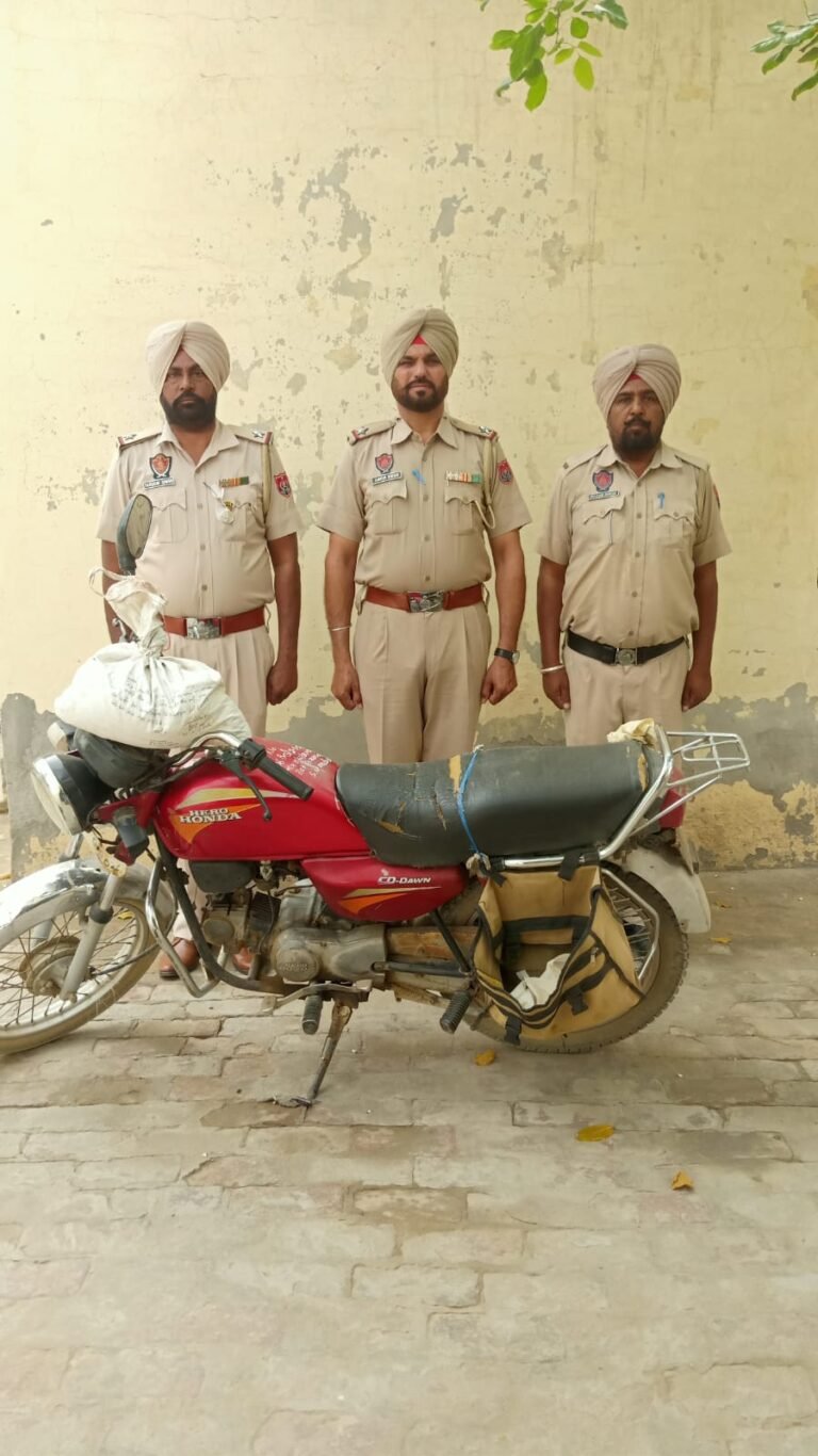 ਨਸ਼ਿਆਂ ਵਿਰੁੱਧ 4 ਮੁਕੱਦਮੇ ਦਰਜ ਕਰਕੇ 4 ਮੁਲਜ਼ਮਾਂ ਨੂੰ ਕੀਤਾ ਕਾਬੂ