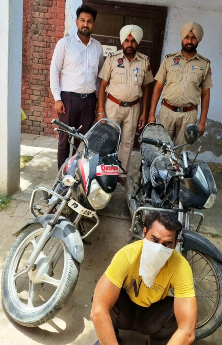 ਮਾਨਸਾ ਪੁਲਿਸ ਨੇ ਚੋੋਰੀ ਦੇ 2 ਮੁਕੱਦਮਿਆਂ ਵਿੱਚ 3 ਮੁਲਜ਼ਮਾਂ ਨੂੰ ਕੀਤਾ ਕਾਬੂ