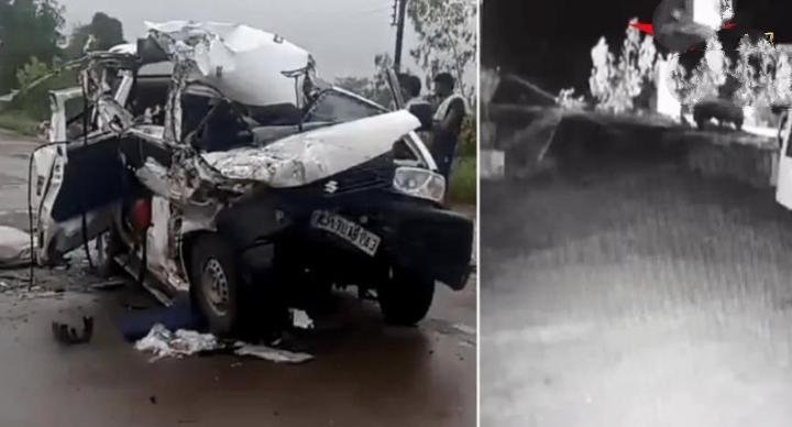 ਭਿਆਨਕ ਸੜਕ ਹਾਦਸਾ : ਸ਼ਰਧਾਲੂਆਂ ਦੀ ਕਾਰ ਟਰੱਕ ਨਾਲ ਟਕਰਾਈ, 4 ਲੋਕਾਂ ਦੀ ਮੌਤ