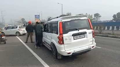 ਹੈੱਡ ਕਾਂਸਟੇਬਲ ਨੂੰ ਰਿਸ਼ਵਤ ਲੈ ਕੇ ਸਕਾਰਪੀਓ ਗੱਡੀ ਰਾਹੀਂ ਭੱਜਦਿਆਂ ਵਿਜੀਲੈਂਸ ਨੇ ਫੜਿਆ,ਚਲਾਉਣੀ ਪਈ ਗੋਲੀ