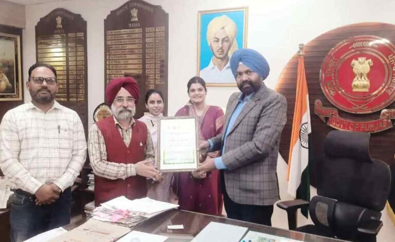 ਐਗਰੀਕਲਚਰ ਇੰਨਫਰਾਸਟਰਕਚਰ ਫੰਡ ਸਕੀਮ ਅਧੀਨ ਸਭ ਤੋਂ ਵੱਧ ਪ੍ਰੋਜੈਕਟ ਅਪਰੂਵ ਹੋਣ ਵਾਲੇ ਭਾਰਤ ਦੇ ਪਹਿਲੇ 10 ਜ਼ਿਲ੍ਹਿਆਂ ਵਿੱਚ ਮਾਨਸਾ ਸ਼ਾਮਲ