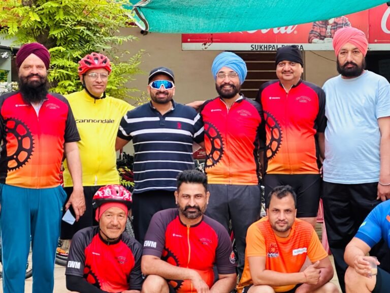 ਈਕੋ ਵੀਲਰਜ਼ ਸਾਈਕਲ ਗਰੁੱਪ ਨੇ ਆਪਣੇ ਸਟਾਰ ਰਾਈਡਰ ਨੂੰ ਦਿੱਤੀ ਨਿੱਘੀ ਵਿਦਾਇਗੀ ਪਾਰਟੀ