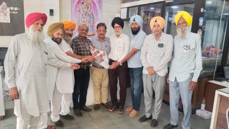 ਮਾਤਾ ਗੁਜਰੀ ਭਲਾਈ ਕੇਂਦਰ ਵੱਲੋ ਸਤੀਸ਼ ਕੁਮਾਰ ਸਿੰਗਲਾ ਨੂੰ ਮਾਰਕੀਟ ਕਮੇਟੀ ਦੇ ਚੇਅਰਮੈਨ ਨਿਯੁਕਤ ਕਰਨ ਤੇ ਕੀਤਾ ਸਵਾਗਤ