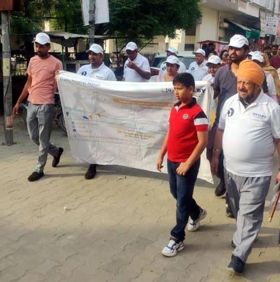 ਗੋਡਿਆਂ ਦੀ ਸਮੱਸਿਆ ਬਾਰੇ ਜਾਗਰੂਕਤਾ ਲਈ ਵਾਕਾਥਨ ਦਾ ਆਯੋਜਨ