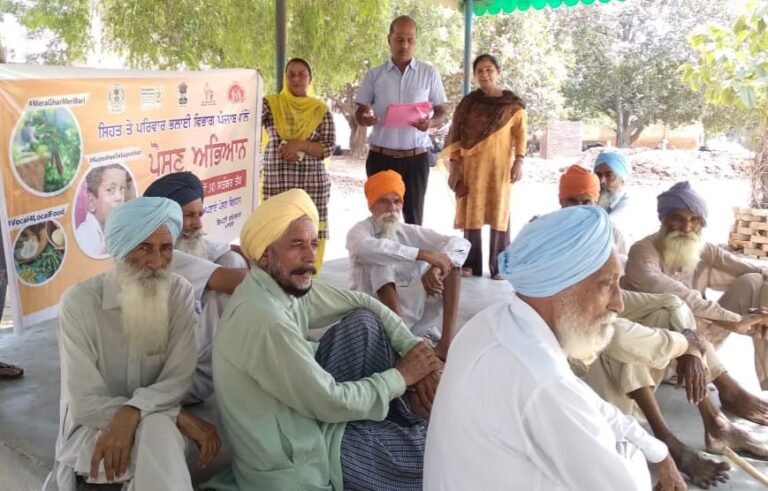 ਸੰਤੁਲਿਤ ਖ਼ੁਰਾਕ ਸਿਹਤਮੰਦ ਜੀਵਨ ਲਈ ਅਤਿ ਜਰੂਰੀ:- ਡਾ ਅਸ਼ਵਨੀ ਕੁਮਾਰ