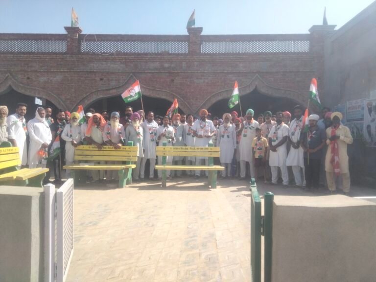 ਅੱਤ ਦੀ ਗਰਮੀ ਚ ਸਾਬਕਾ ਵਿਧਾਇਕ ਅਤੇ ਪਿੰਡ ਦੇ ਸਰਪੰਚ ਵੱਲੋਂ ਕੱਢੇ ਕਾਫਲੇ ਨੇ ਵਿਰੋਧੀ ਕੀਤੇ ਠੰਡੇ