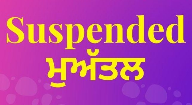 ਕੈਦੀ ਫਰਾਰ ਹੋਣ ਦੇ ਮਾਮਲੇ ‘ਚ ਡਿਪਟੀ ਸੁਪਰੀਡੈਂਟ ਸੁਰੱਖਿਆ ਪਟਿਆਲਾ ਜੇਲ੍ਹ ਸਣੇ 4 ਅਧਿਕਾਰੀ ਸਸਪੈਂਡ