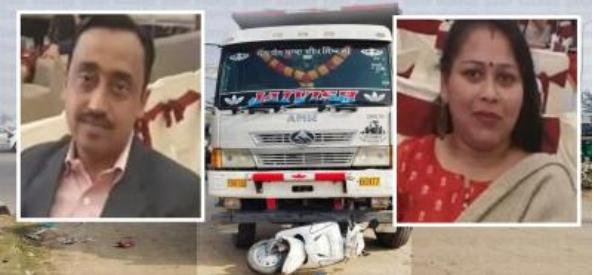 Mohali Accident : ਐਕਟਿਵਾ ਸਵਾਰ ਜੋੜੇ ਨੂੰ ਟਿੱਪਰ ਨੇ ਦਰੜਿਆ; ਦੋਹਾਂ ਨੇ ਮੌਕੇ ’ਤੇ ਤੋੜਿਆ ਦਮ