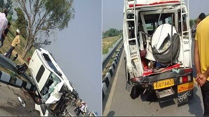 ਆਗਰਾ-ਲਖਨਊ ਐਕਸਪ੍ਰੈਸ ਵੇਅ ‘ਤੇ ਭਿਆਨਕ ਹਾਦਸਾ, ਇੱਕੋ ਪਰਿਵਾਰ ਦੇ 5 ਜੀਆਂ ਦੀ ਮੌਤ