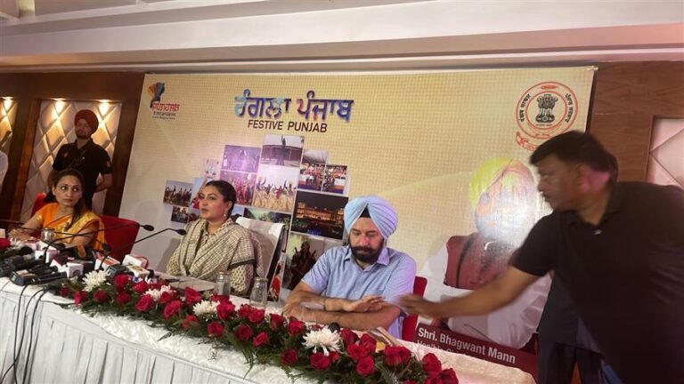 ਪੰਜਾਬ ਦੀ ਅਮੀਰ ਵਿਰਾਸਤ ਅਤੇ ਸੱਭਿਆਚਾਰ ਨੂੰ ਪ੍ਰਫੁੱਲਤ ਕਰਨ ਲਈ ਸੂਬੇ ‘ਚ ਲੱਗਣਗੇ ਵਿਰਾਸਤੀ ਮੇਲੇ : ਅਨਮੋਲ ਗਗਨ ਮਾਨ