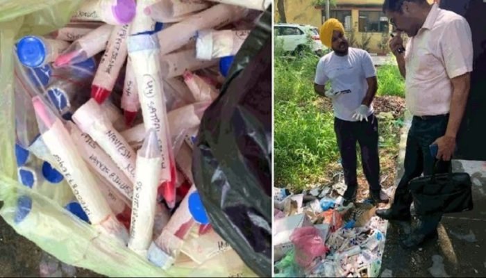 ਸਿਵਲ ਹਸਪਤਾਲ ਦੇ ਕੂੜੇ ‘ਚ ਮਿਲੇ ਕੋਰੋਨਾ ਦੇ ਸੀਲਬੰਦ ਸੈਂਪਲ, ਫਰਜ਼ੀ ਰਿਪੋਰਟਾਂ ਦਾ ਸ਼ੱਕ
