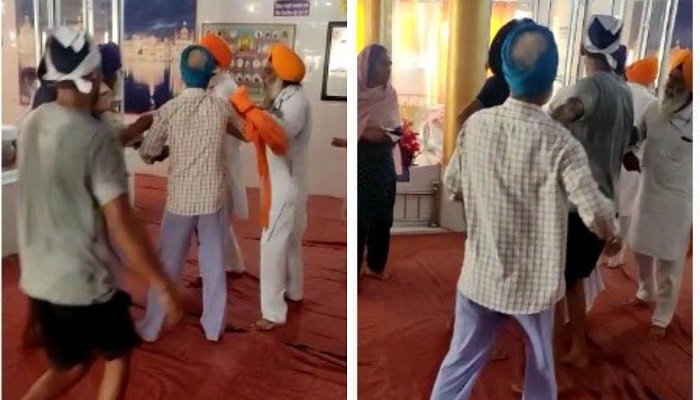 ਪ੍ਰਧਾਨਗੀ ਪਿੱਛੇ ਗੁਰੂਘਰ ‘ਚ ਚੱਲੀਆਂ ਤਲਵਾਰਾਂ, ਇੱਕ-ਦੂਜੇ ਦੀਆਂ ਲਾਹੀਆਂ ਪੱਗਾਂ